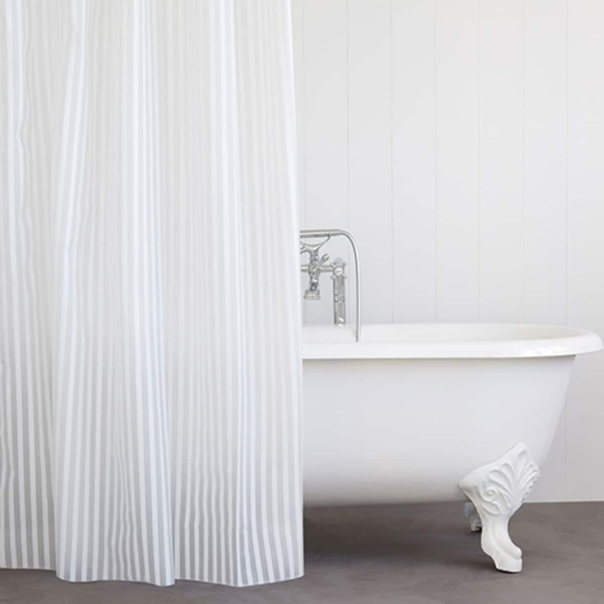 Cortinas de baño hoteleras premium — Mancini Textil