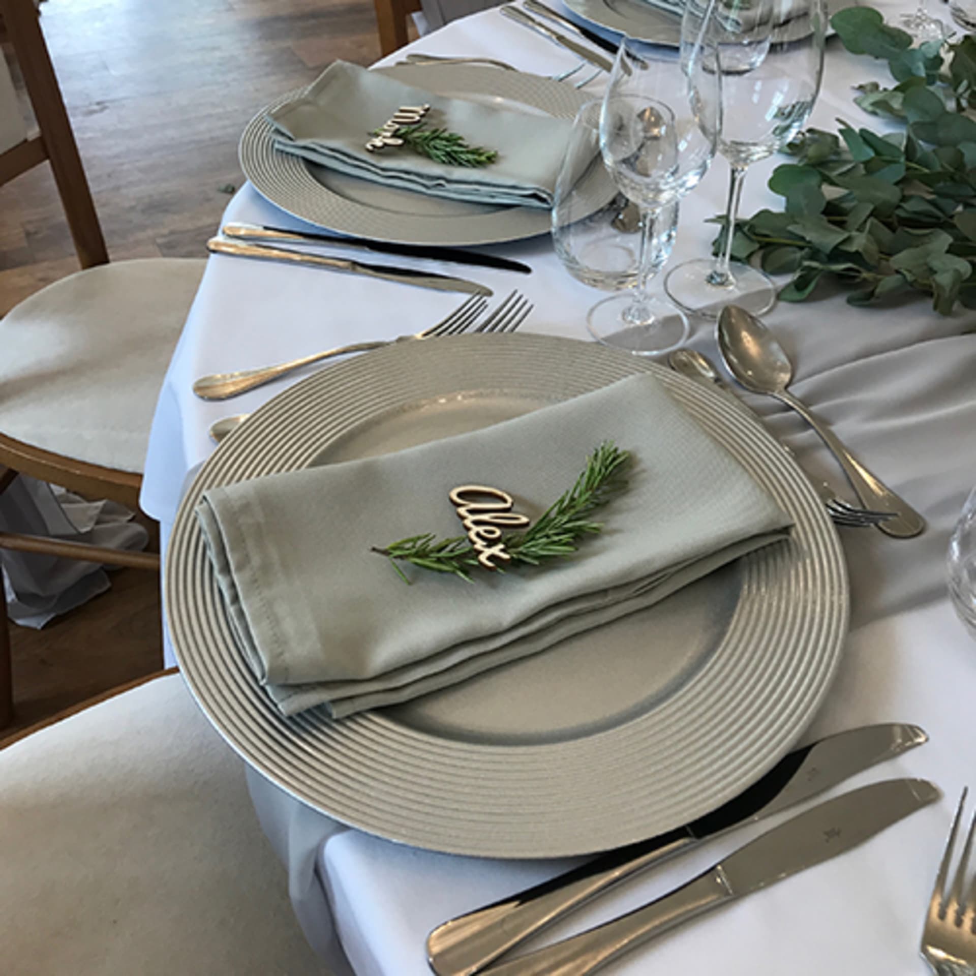 Servilletas para restaurante hoteleras premium — Mancini Textil